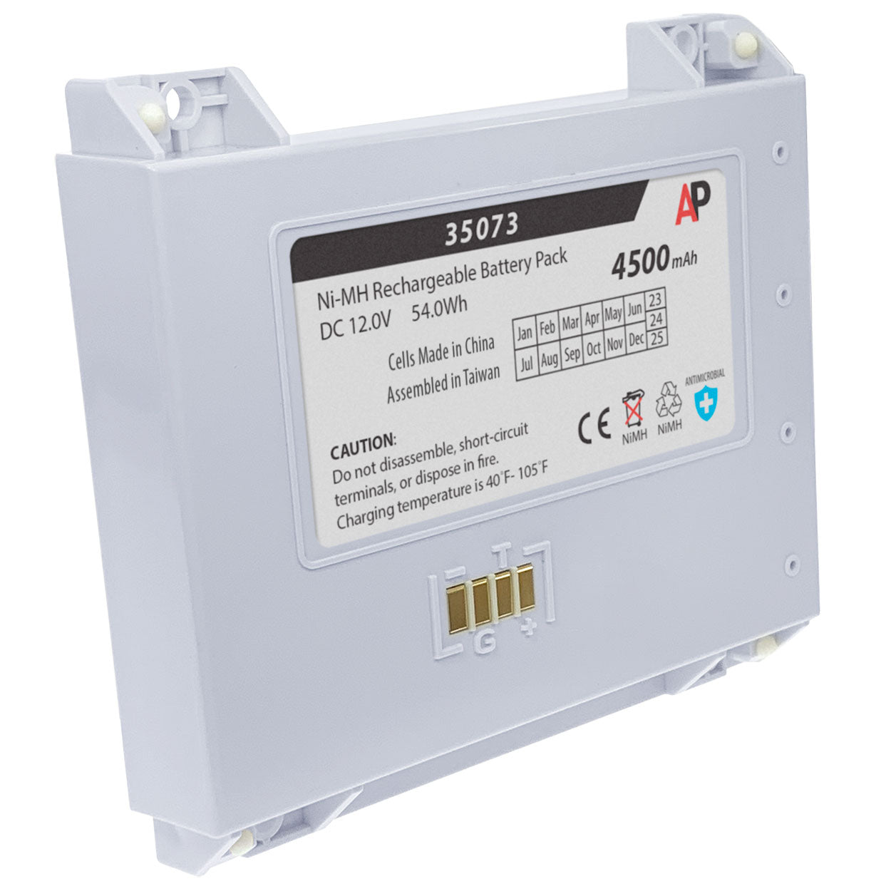 Replacement Battery (CN) for Alaris / Cardinal Health CareFusion, PC Units (PCU) 8000 Series Z cells (Blue)