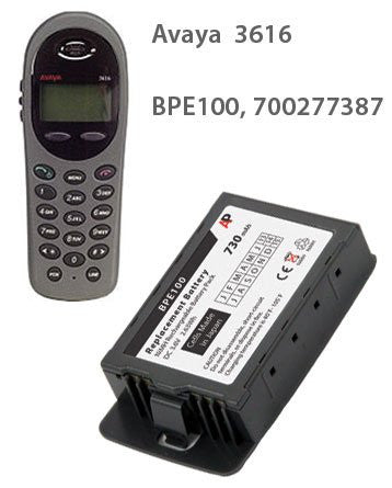 Netlink e340, PTE130A, PTE150, IP Touch 300. BPE100 Replacement Battery