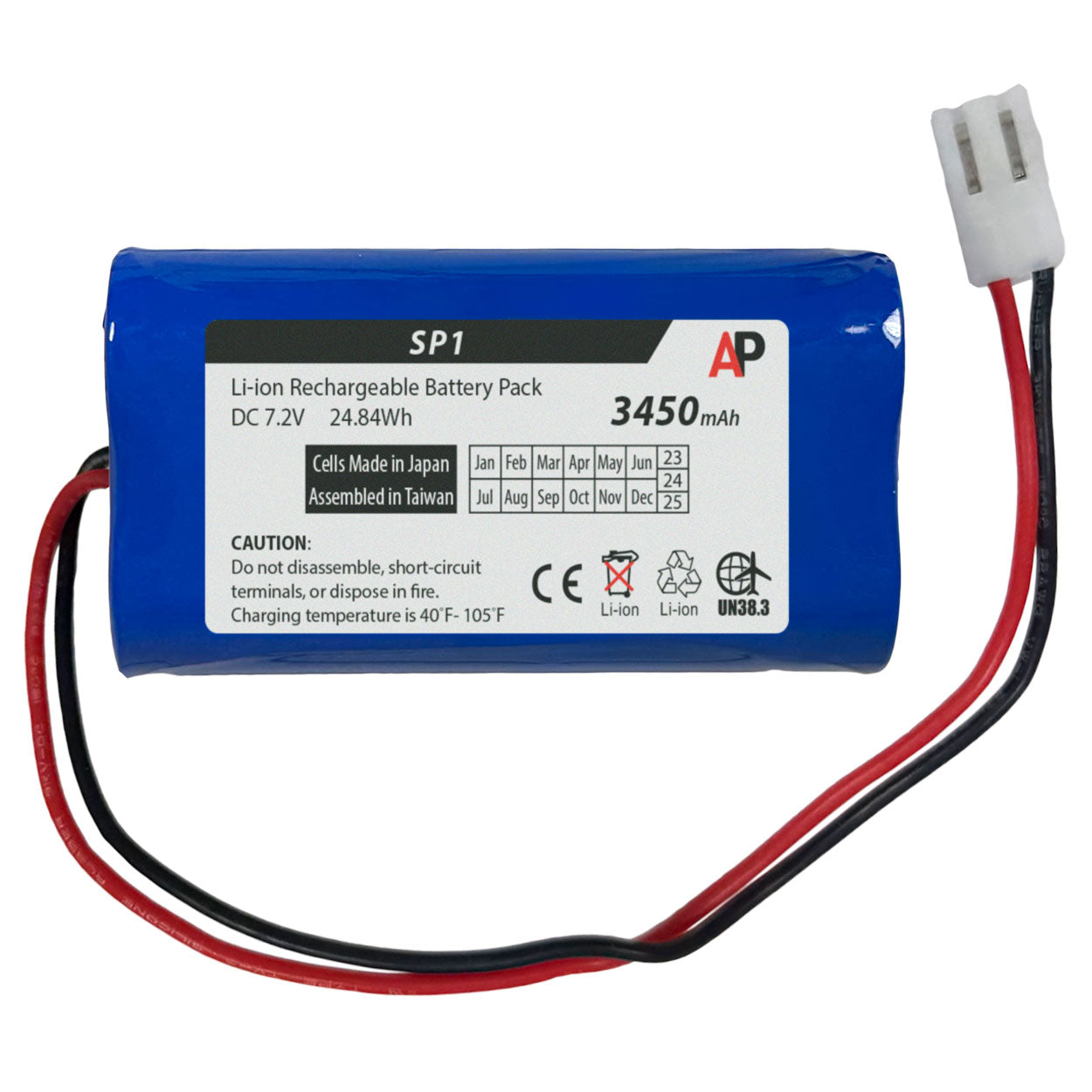 Mindray Benefusion SP1, SP3 Vet Replacement Battery image 1