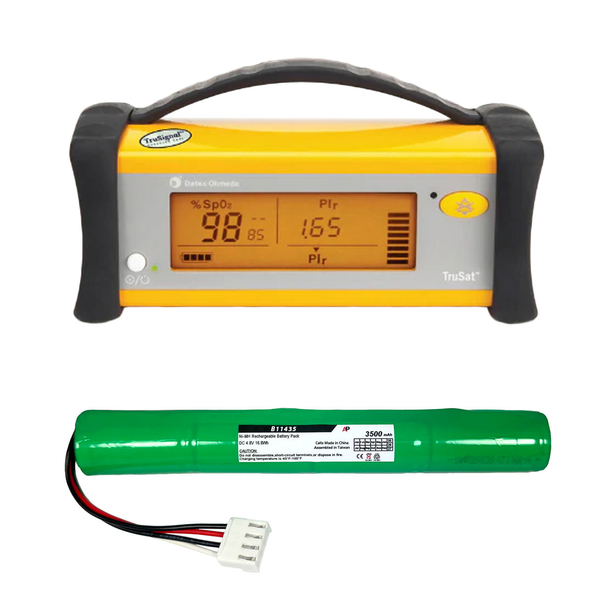 Replacement Battery for GE TruSat Oximeter (Ohmeda)