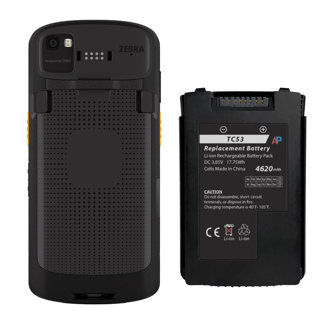 Replacement Battery for Zebra TC53, TC58, TC73, and TC78 Series