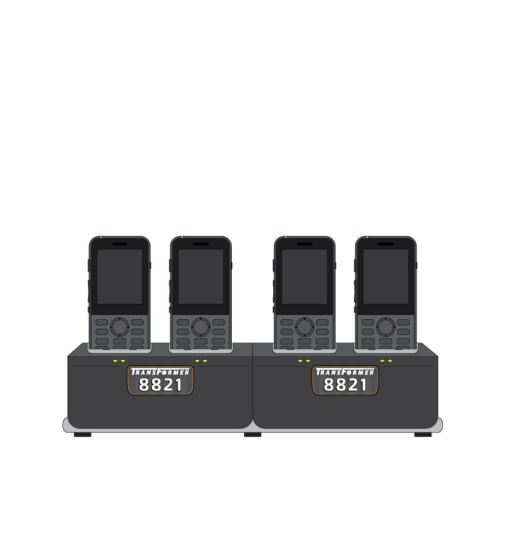 Charger for Cisco 8821 Series: 4 Phones Horizontal image 1