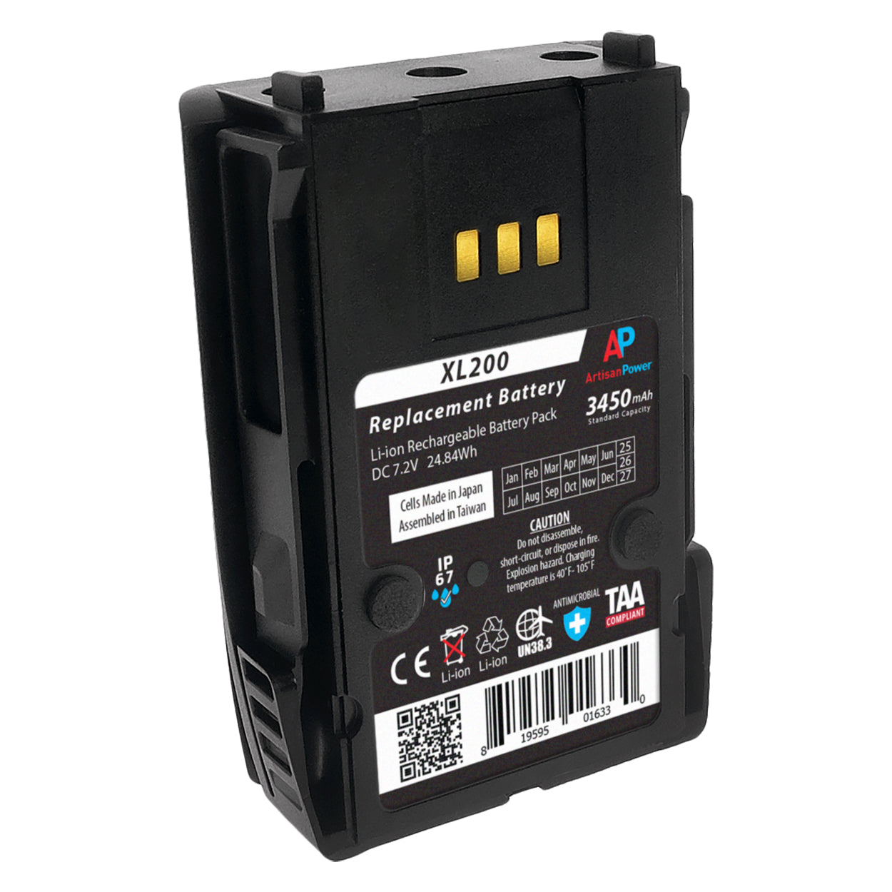 Harris XL-200P Radios (3450 mAh) image 1