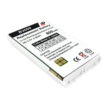 Vocera Communications Badge B2000 & B1000A: White Replacement Battery. 800 mAh