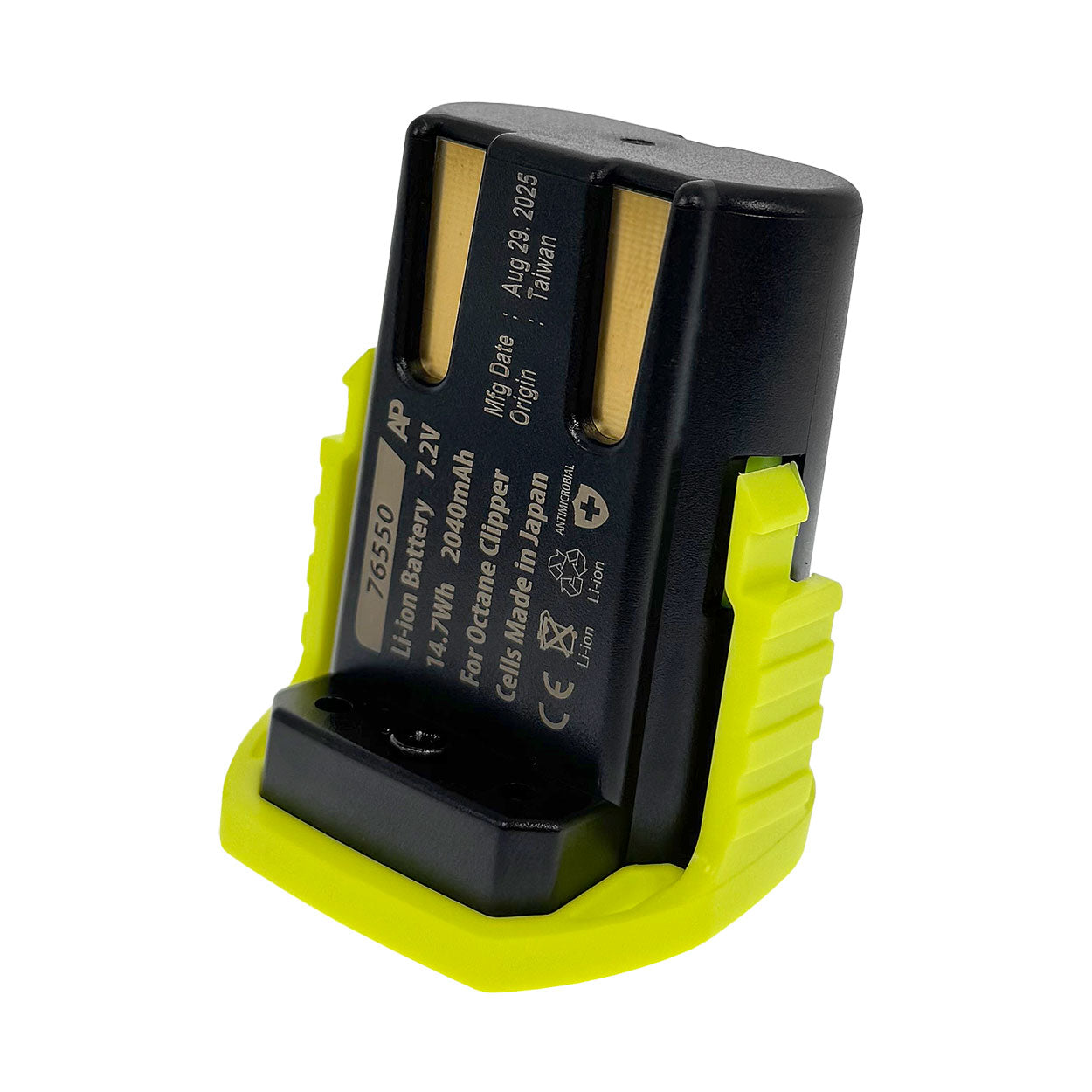Oster Volt & Octane Heavy Duty Cordless Hair Clippers Replacement Battery (Yellow) image 1