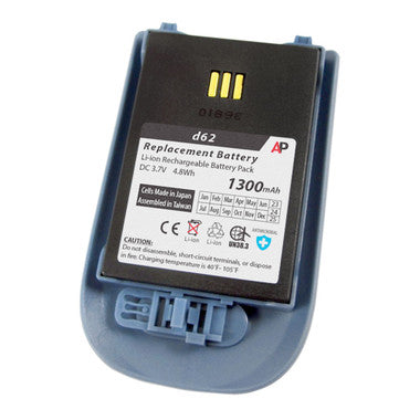 Ascom d62 Phone. Replacement Battery. 1300 mAh image 1