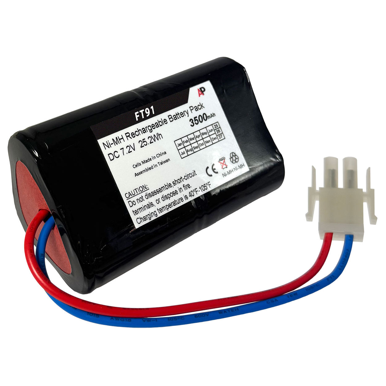 Replacement Battery for B. Braun Syringe Pump Perfusor FT91 image 1