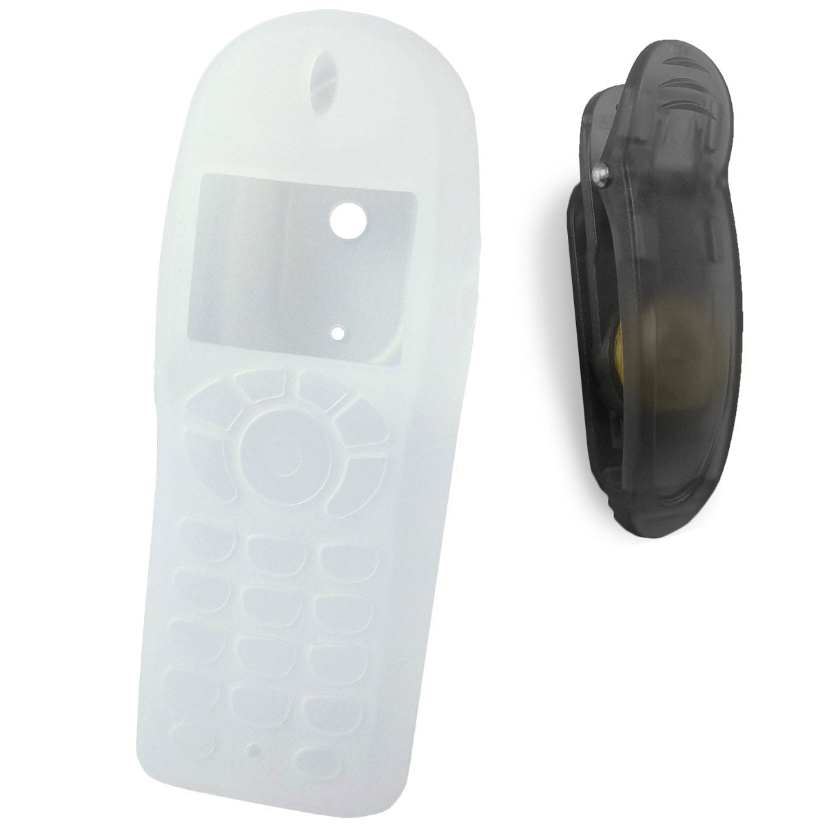 Polycom SpectraLink 8020 and 6020: WTO350 Clear Silicone Gel Case image 1