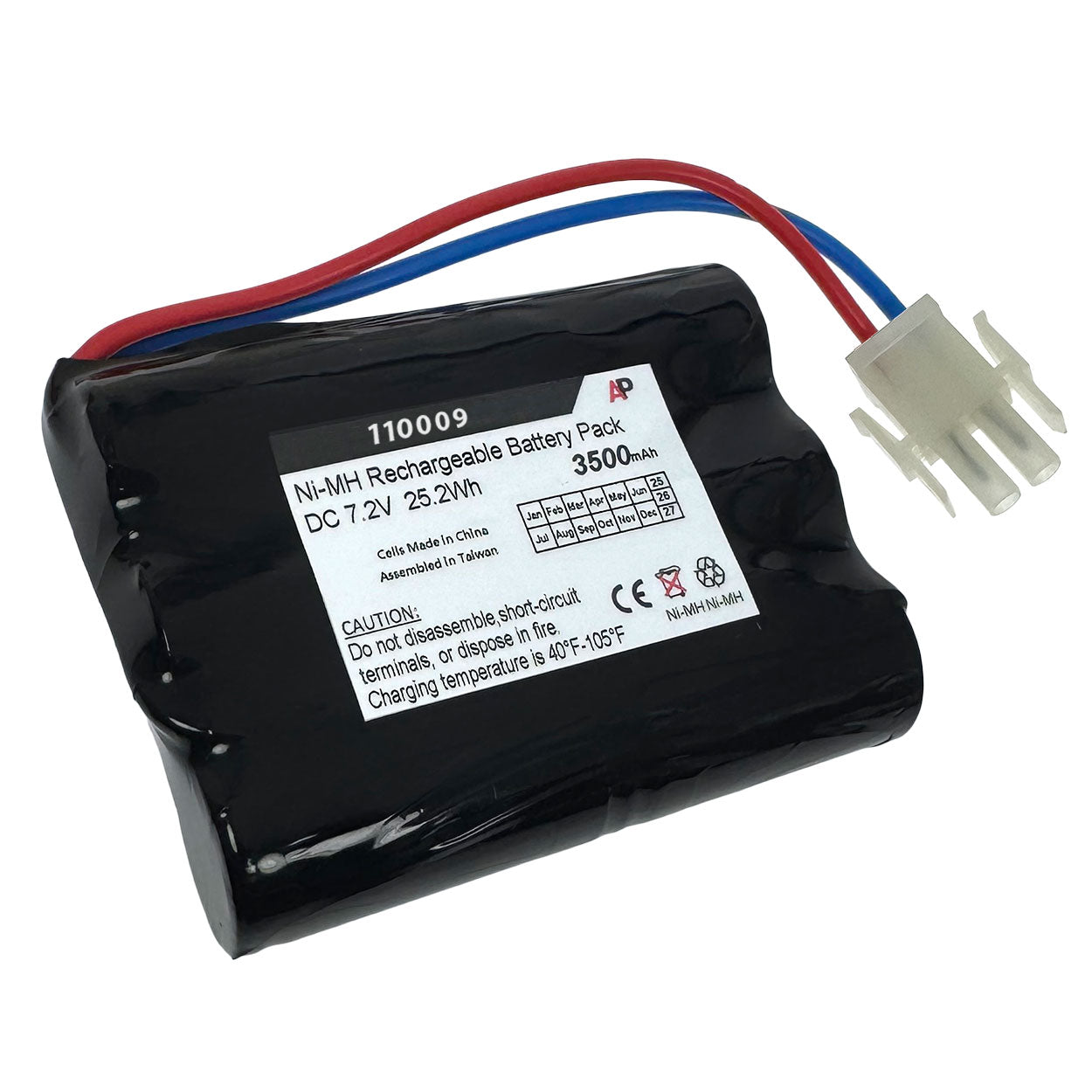 B. Braun Syringe Pump Perfusor Secura FT and Perfusor VII - flat configuration Replacement Battery image 1