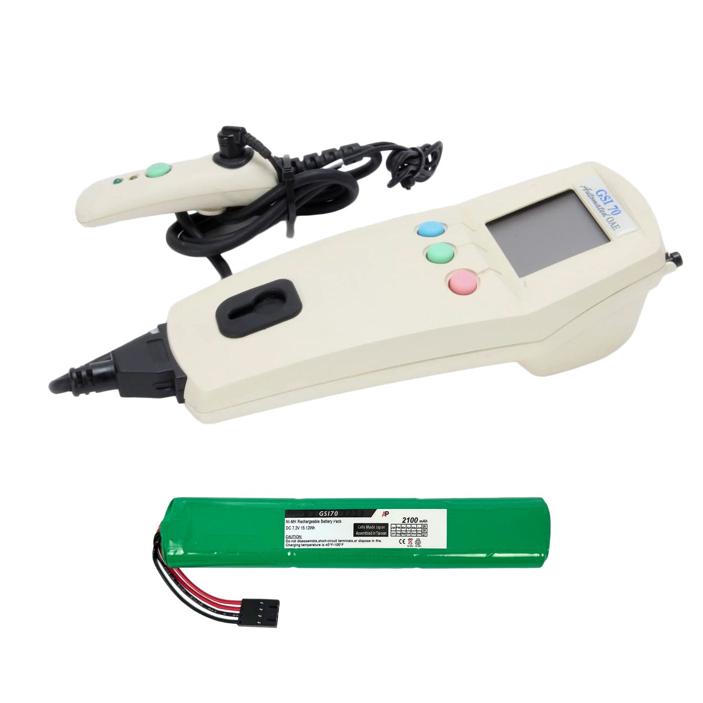 Replacement Battery for the Welch Allyn / Grayson-Stadler Audio Path GSI 70