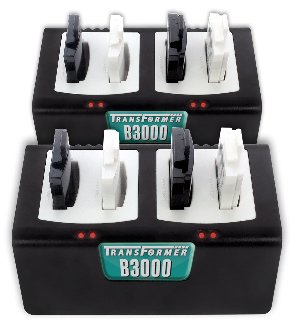 Charger for Vocera B3000 Series Batteries: 8-Bay Vertical