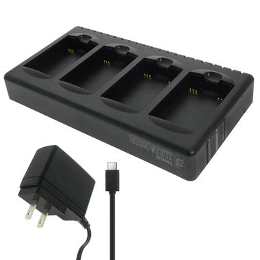 GCQ100 Quad Charger for BPL Batteries image 1