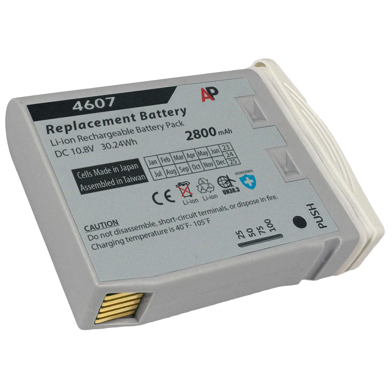 Philips IntelliVue MP2: M8102A and Multi-Measurement X2: M3002A Replacement Battery image 1