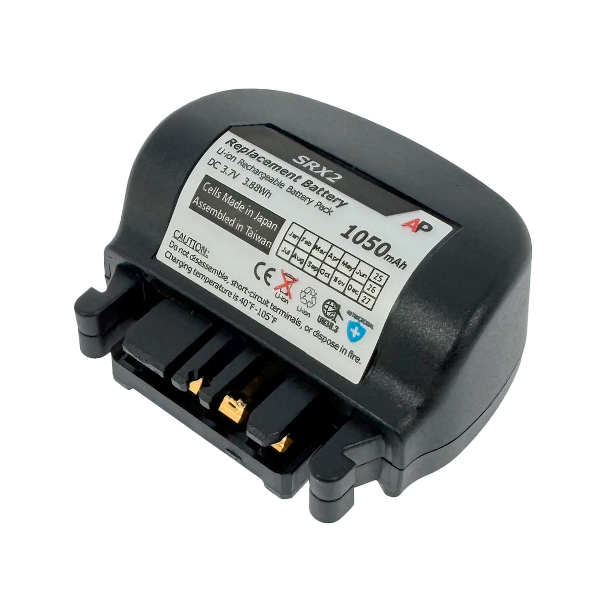 Vocollect SRX2 Wireless Headset: Replacement Battery. 700 mAh image 1