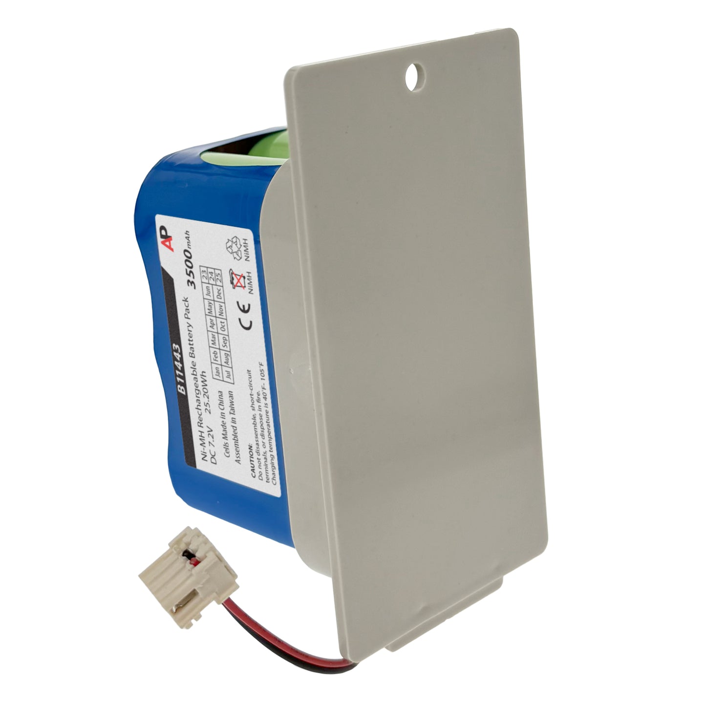 Replacement Battery for B. Braun Vista Basic Infusion Pump - Replaces 33175551, 34502556, B11443