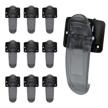Ascom d63 and i63 Phones. (10-Pack) Replacement Screw-in Belt Clip. Replaces 660517. image 1
