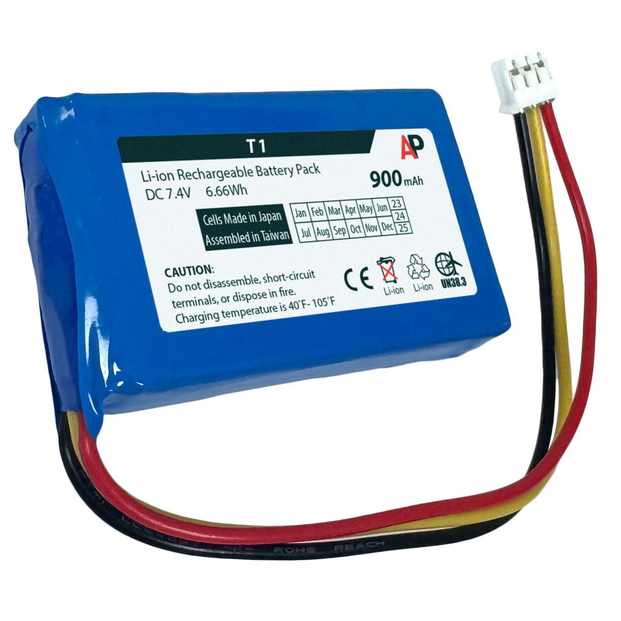 Replacement Battery for Mindray T1 Patient Monitor image 1