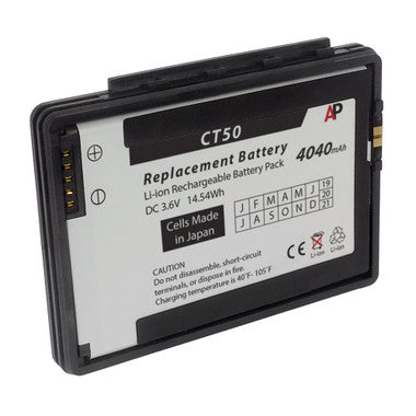 Honeywell / Datalogic Dolphin CT50, CT60 Mobile Computers. Replacement Battery. 4040 mAh image 1
