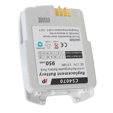 Symbol CS4070 Companion Scanner. Replacement Battery. 950 mAh 82-97300-02