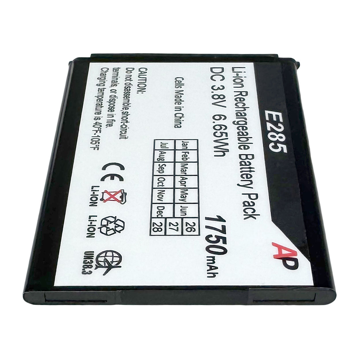 Replacement Battery for Verifone IPAY e285 and e285p