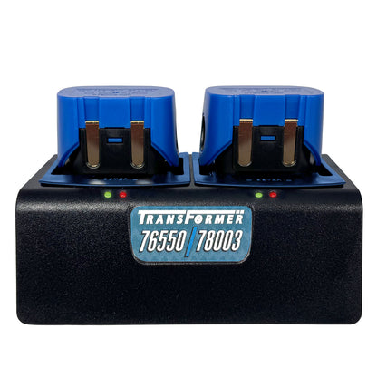 Transformer Charger for two Clipper Batteries for the Oster Octane, Oster Volt, Heiniger Saphir, Hei