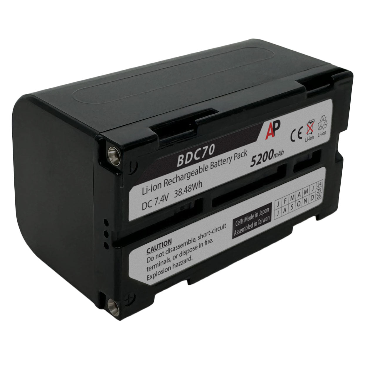 Topcon, Sokkia Total Stations HiPer, ES, OS, DS, PS, GRX1, GRX2, etc. Replacement Battery image 1