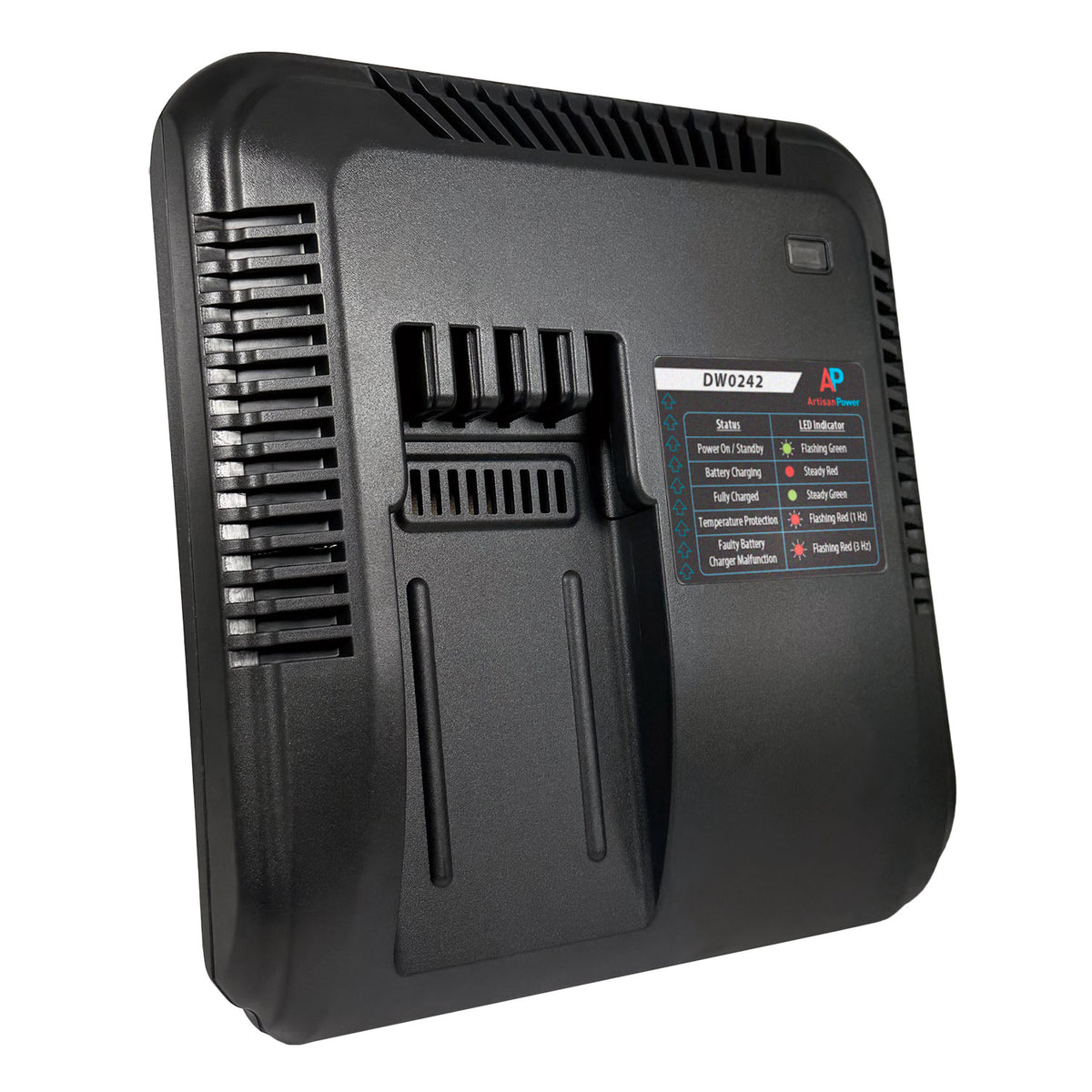 Charger AND Battery for DW0242 - Compatible for Stryker Power Pro XT, IT, TL Ambulance CotPower. Supply Included.