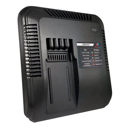 Charger AND Battery for DW0242 - Compatible for Stryker Power Pro XT, IT, TL Ambulance CotPower. Supply Included.