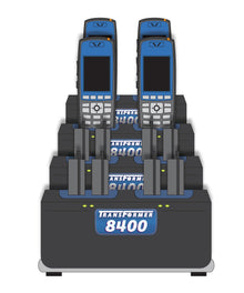 Charger for Polycom / SpectraLink 8400 & 8440 Series: 4 Phones & 8 Batteries Vertical