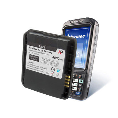 Intermec / Norand CN50 AB25 Scanner. Replacement Battery. 4800 mAh