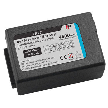 Psion / Teklogix Workabout Pro 7525 & 7527: Replacement Super Extended Capacity Battery image 1