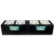 Transformer 8-Bay Battery Charger for Vocera B3000 batteries. Power Supply included