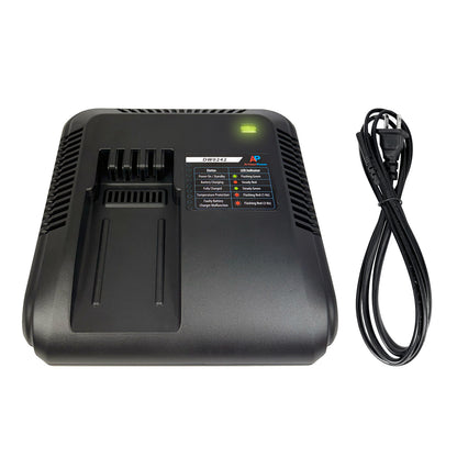 Charger AND Battery for DW0242 - Compatible for Stryker Power Pro XT, IT, TL Ambulance CotPower. Supply Included.