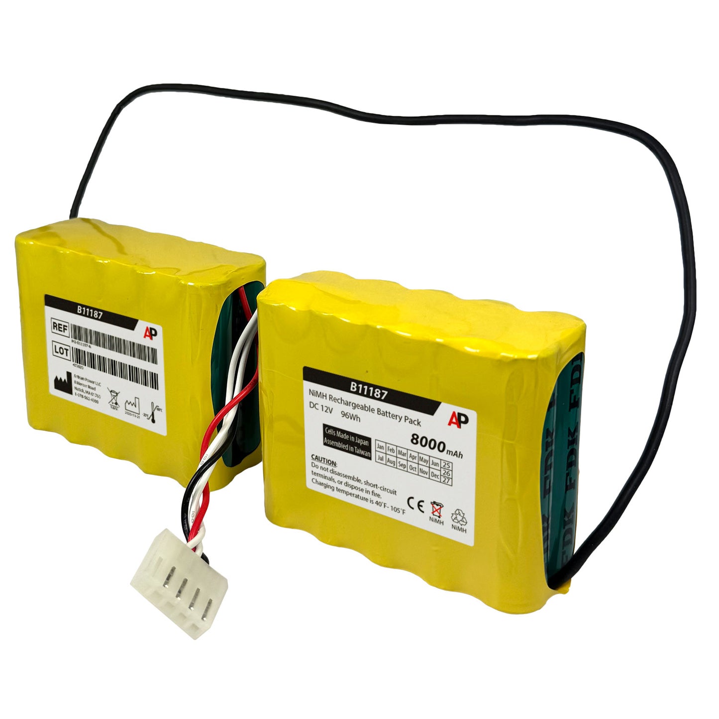 Replacement Battery for GE Dinamap Pro 1000 Series Monitors