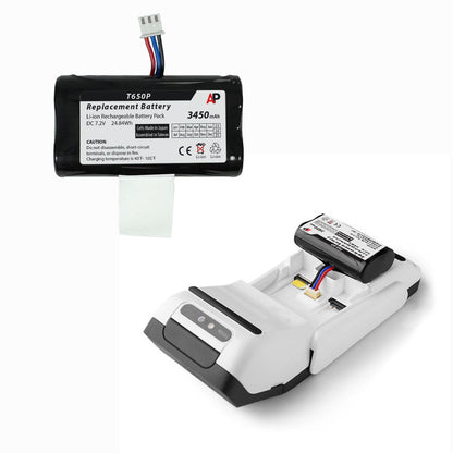 VeriFone T650p, X990, X970, A910, A930, A8, E35, E350, and E550 Replacement Battery