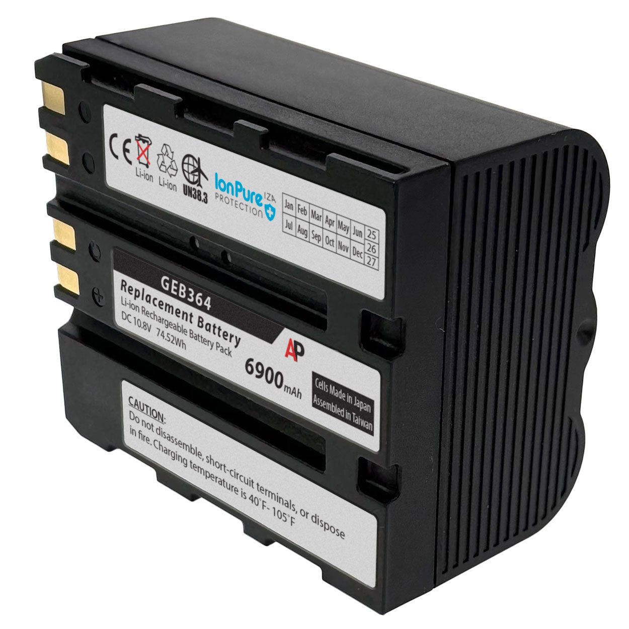 Leica RTC360 Scanners and TS03/07/10  Flexline Total Stations Replacement Battery