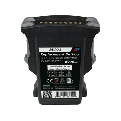 Zebra MC93, MC9300 Scanners. Replacement Battery