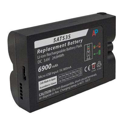 Quick Release Battery Pack for Ring Video Doorbell, Outdoor Cams (Replaces 5ATS3S)