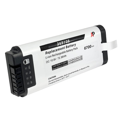 Replacement Battery for Hamilton Medical C1, T1, and MR1 Ventilators (369108)