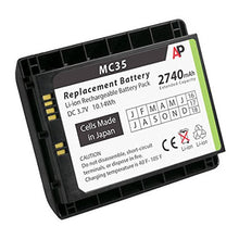 Motorola / Symbol MC35 Scanner. Replacement Battery. 2740 mAh (Extended Capacity)