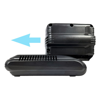 Charger AND Battery for DW0242 - Compatible for Stryker Power Pro XT, IT, TL Ambulance CotPower. Supply Included.