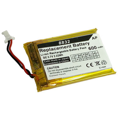 Replacement battery for Cisco CP-8832 Wireless Expansion Microphone (CP-8832-MIC-WLS)
