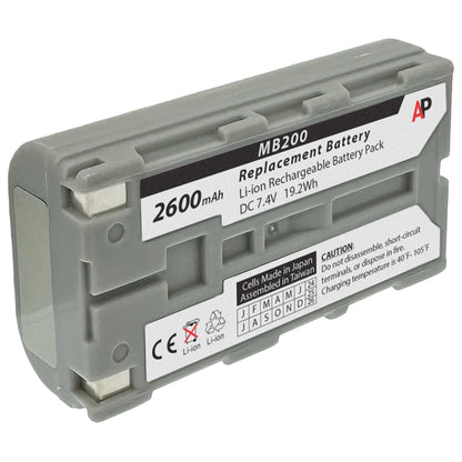 Sato MB200 and MB200i Barcode Printers: Replacement Battery. 2600 mAh