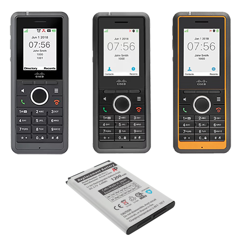 Cisco IP DECT 6800, 6823, 6825 Series Handsets Replacement Battery