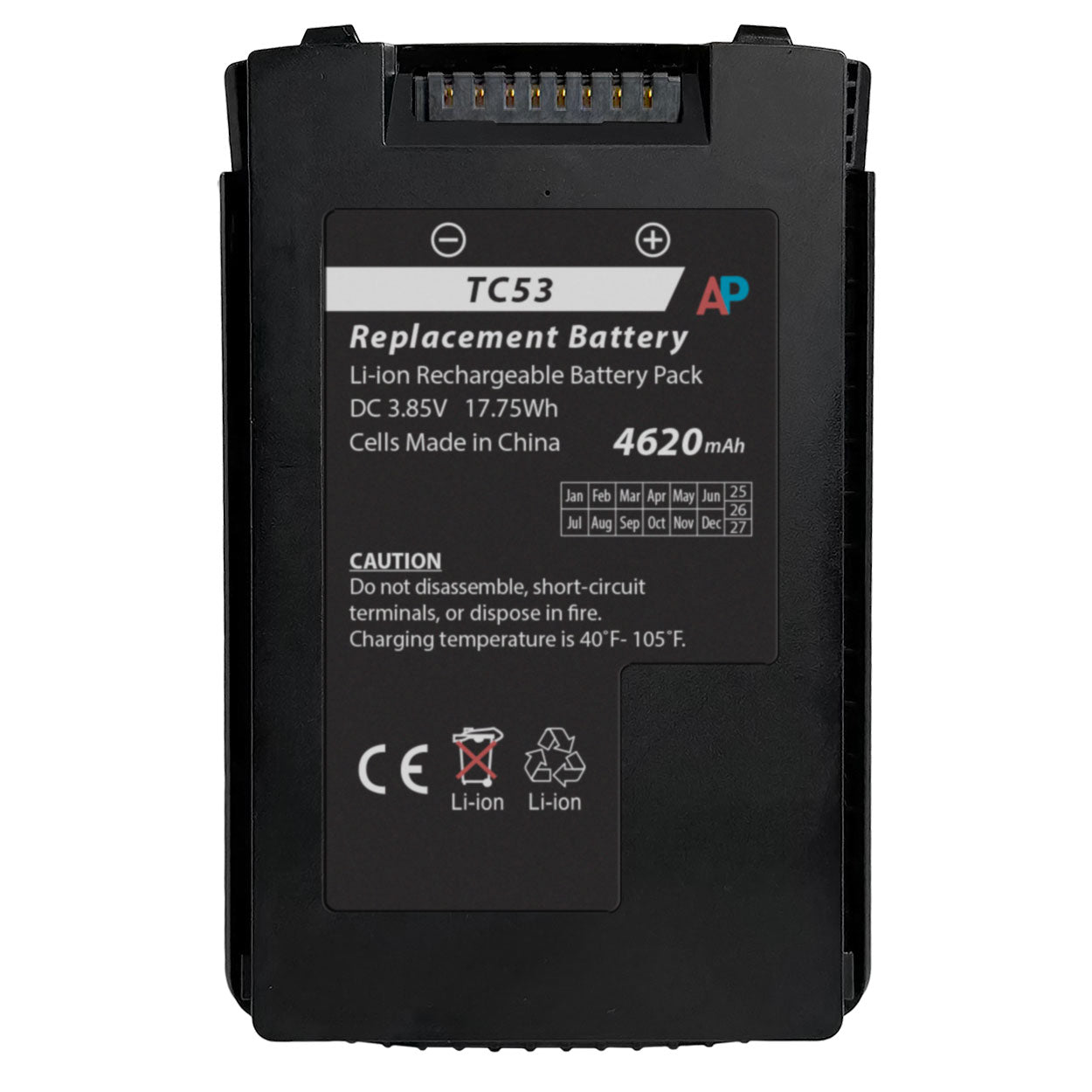 Replacement Battery for Zebra TC53, TC58, TC73, and TC78 Series