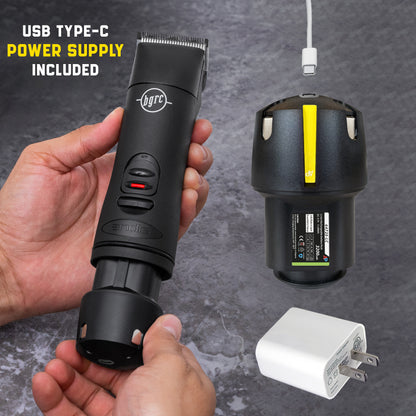 Andis PowerGroom AGR and BGR Series Clippers Replacement Battery - Lithium Ion with Type-C Port & Power Supply