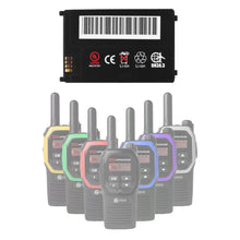 Advanced Wireless AWR Advantage Two Way Radios AWR-4000 and AWR-4002 Replacement Battery (Standard Capacity)