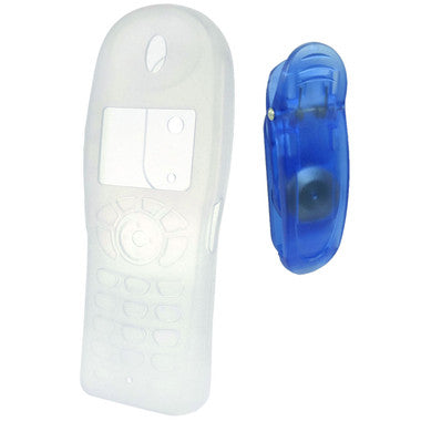 Clear Silicone Gel Case for Polycom SpectraLink 8030 Phone (WTO450) image 1