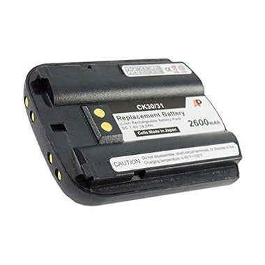 Intermec / Norand CK30 and CK31 Scanner. Replacement Battery. 2600 mAh