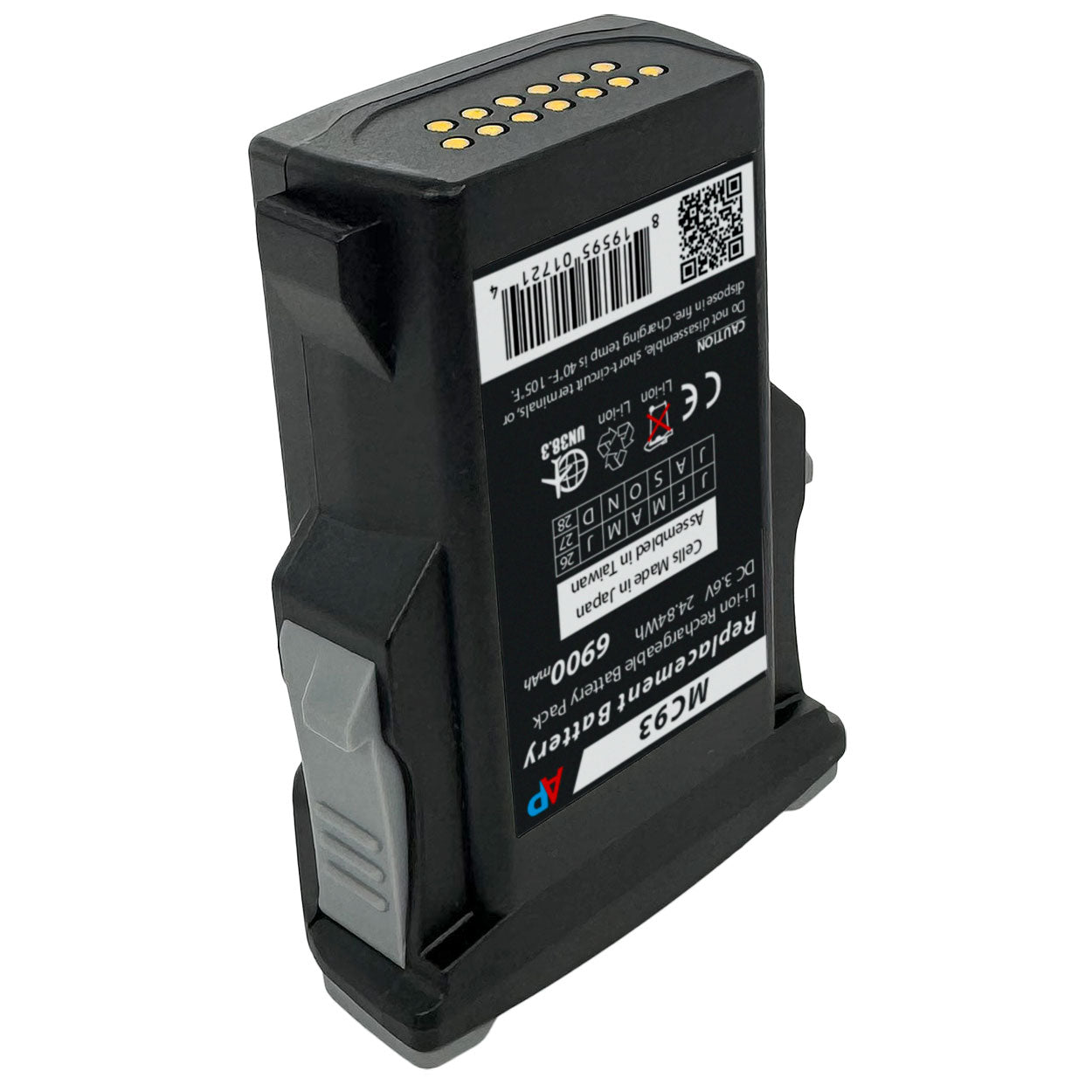 Zebra MC93, MC9300 Scanners. Replacement Battery